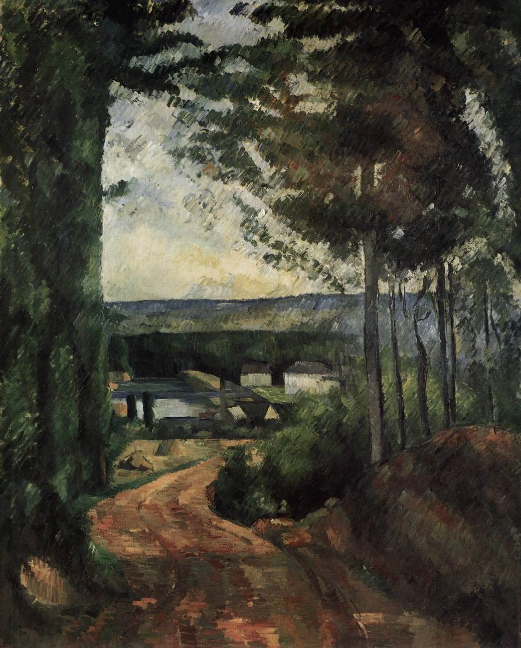 Un sentiero in riva al lago - 1885, Rijksmuseum Kröller, Müller, Otterlo